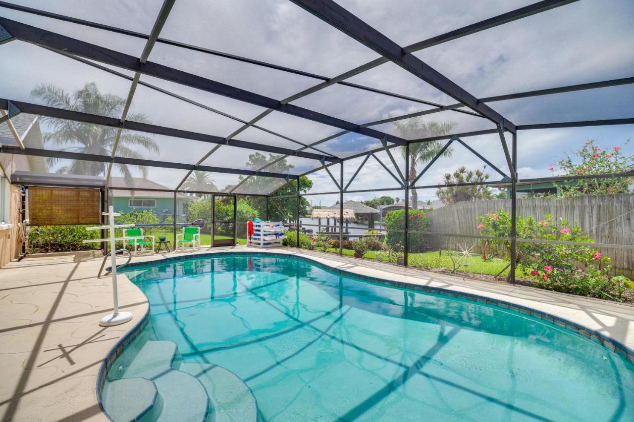 Waterfront Merritt Island Vacation Rental With Pool! 외부 사진